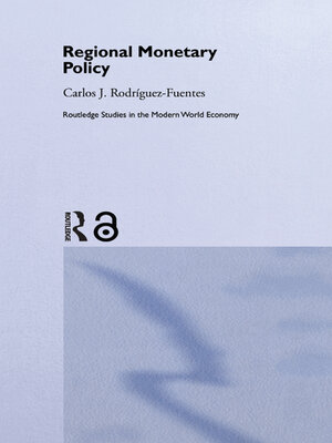 cover image of Regional Monetary Policy